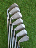 Maxfli Patriot steel shaft golf clubs irons set 5,6,7,8,9,PW, SW