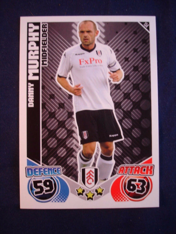 Match Attax 2010/11 - Fulham - Danny Murphy