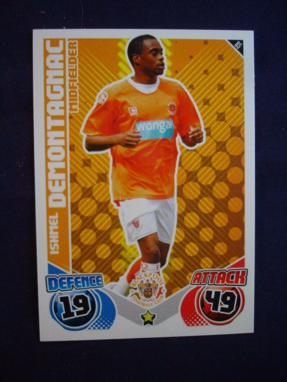 Match Attax 2009/10 - Blackpool - Ishmel Demontagnac