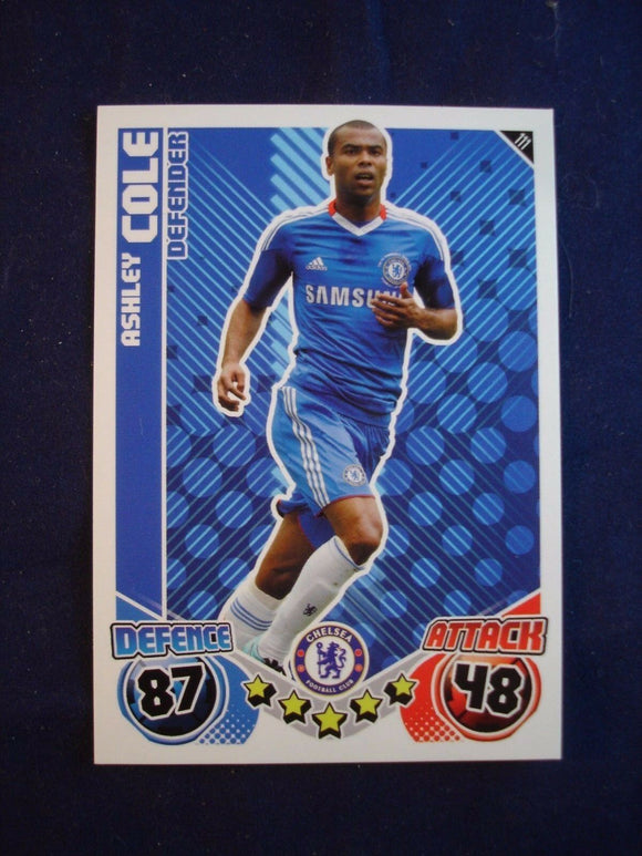 Match Attax 2010/11 - Chelsea - Ashley Cole