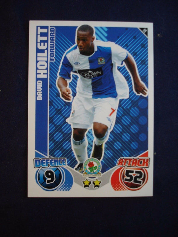 Match Attax 2009/10 - Blackburn - David Hoilett