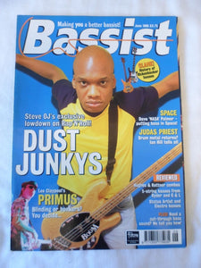 Bassist Bass Guitar Magazine - June 1998 - Dust Junkys