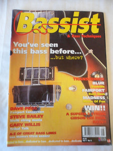 Bassist Bass Guitar Magazine - Vol 1 #8 - A-Z of great bass lines