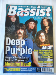 Bassist Bass Guitar Magazine - October 1997 - Deep Purple