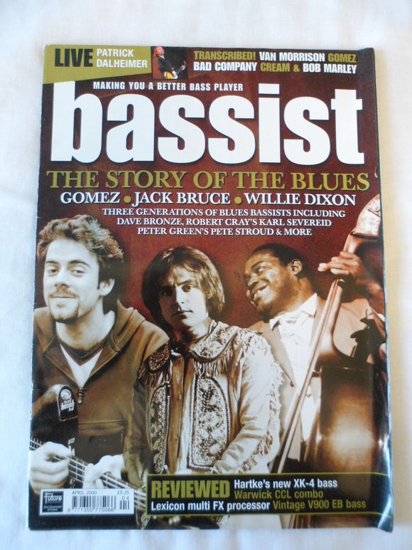 Bassist Bass Guitar Magazine - April 2000 - The story of the Blues
