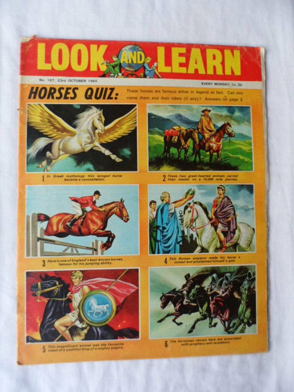 Look and Learn Comic - Birthday gift? - issue 197 - 23 October 1965