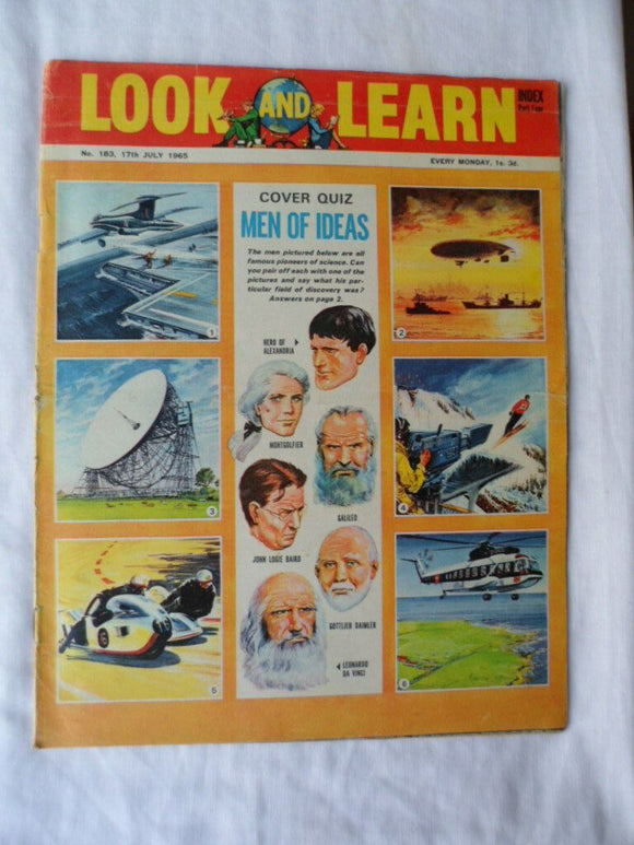 Look and Learn Comic - Birthday gift? - issue 183 - 17 July 1965