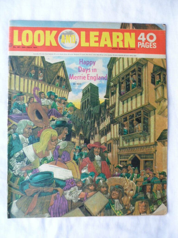 Look and Learn Comic - Birthday gift? - issue 457 - 24 July 197
