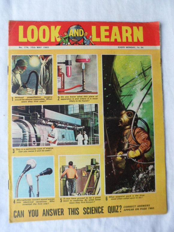 Look and Learn Comic - Birthday gift? - issue 174 - 15 May 1965