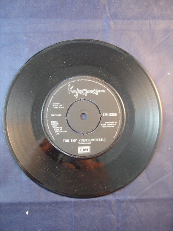 7'' Single Disco  - Kajagoogoo - Too shy - EMI 5359