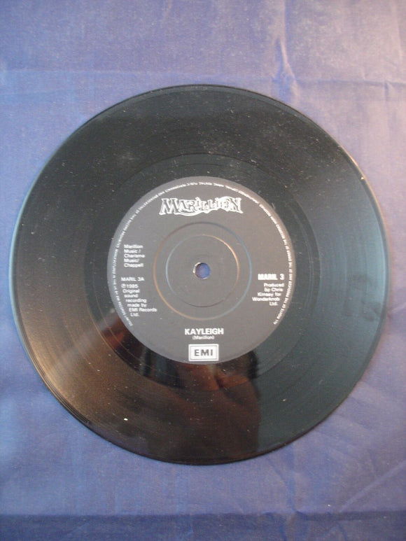 7'' Single Rock -Marillion - Kayleigh / Lady Nina - Maril 3