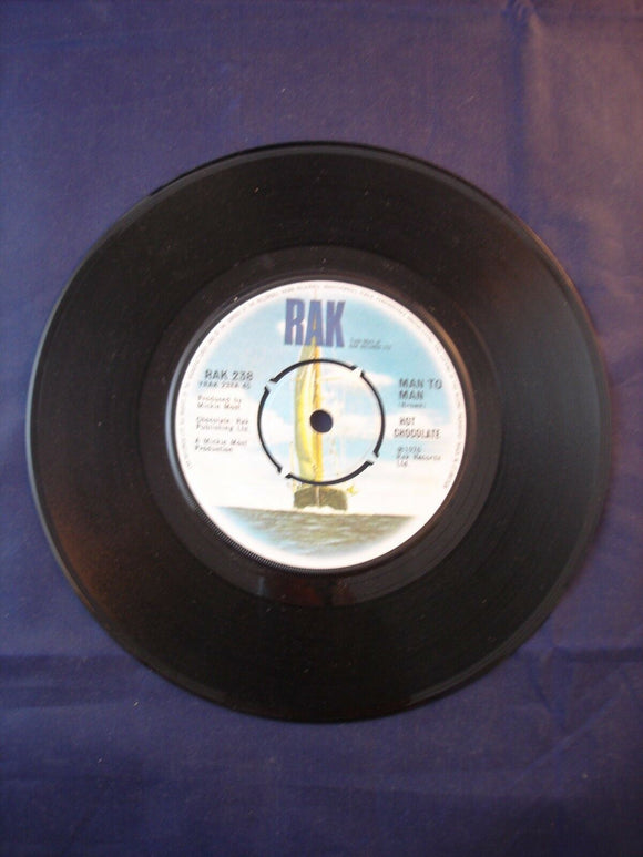 7'' Single Soul - Hot Chocolate - Man to Man  - RAK 238