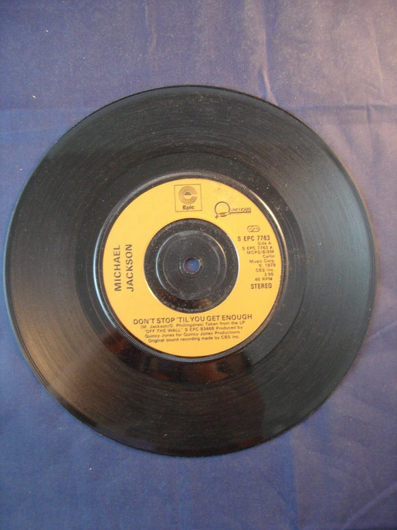 7'' Single Soul - Michael Jackson - Don't stop til you get enough- S EPC 7763