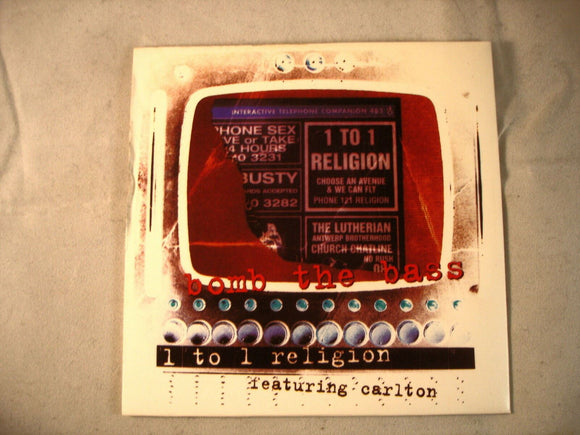 CD Single (B13) - Bomb the Bass - 1 to 1 religion - 042285425123