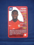 Top Trumps card - Arsenal 2010 - Johan Djourou