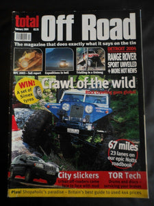 Total Off Road #  February 2004  - Range Rover Sport - Rock Crawling