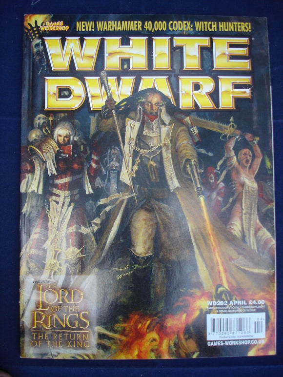 Games Workshop - White Dwarf - Issue WD292
