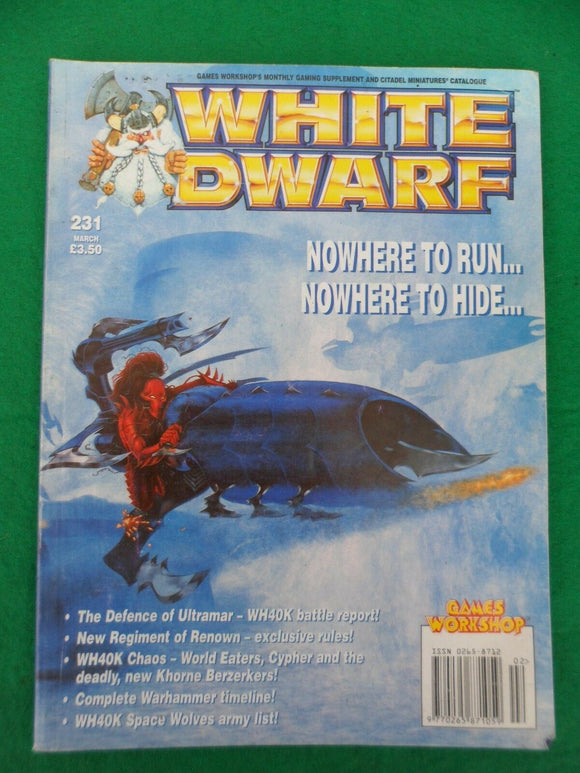Games Workshop - White Dwarf - Issue WD231