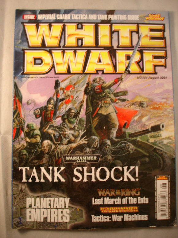 GAMES WORKSHOP WHITE DWARF MAGAZINE # 356 - August 2009