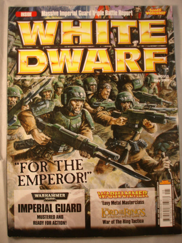 GAMES WORKSHOP WHITE DWARF MAGAZINE # 353 - May  2009