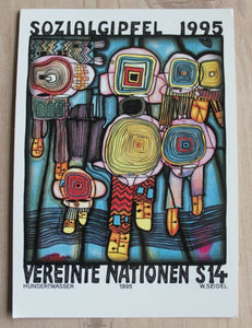 Postcard  - Sozialgipfel 1995  - 753