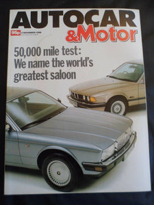 Autocar - 2 November 1988 - BMW 735i - Jaguar Sovereign
