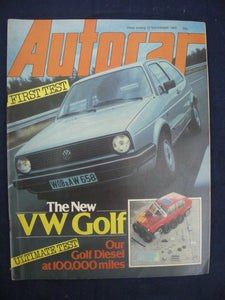 Autocar - w/e 12 November 1983 - VW Golf