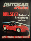 Autocar - 11 January 1989 - Toyota Supra 3.0i
