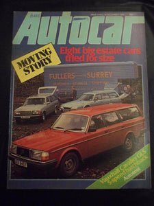 Autocar - w/e 18 December 1982 - Big Estates - Singer 1.5 Litre