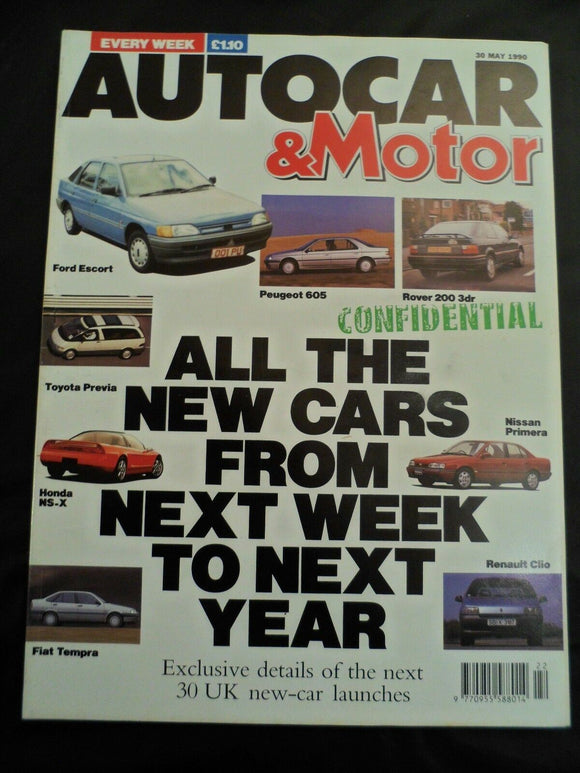 Autocar - 30 May 1990 - Reliant Scimitar SST 1800Ti