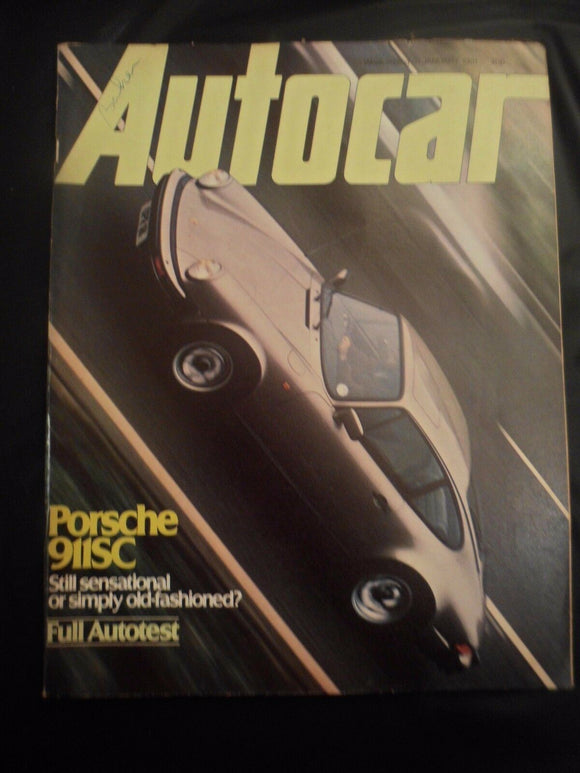 Autocar - w/e 31 January 1981 - Porsche 911 SC