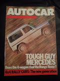 Autocar - w/e 9 January 1985 - Mercedes G wagen