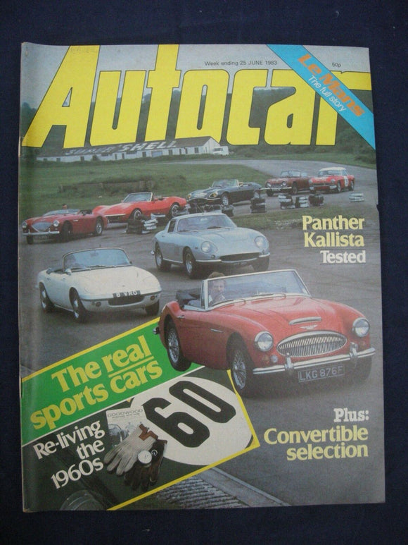Autocar - w/e 25 June 1983 - Panther Kallista