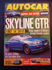 Autocar - 28th April 1999 - Skyline GTR - Beetle - Jag - Mondeo