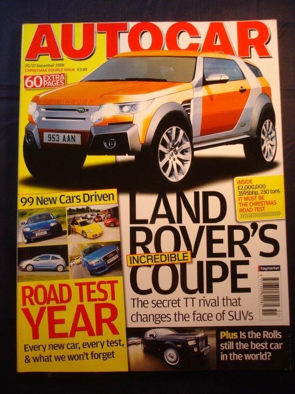 Autocar - 20/27th December 2006 - Rolls Royce