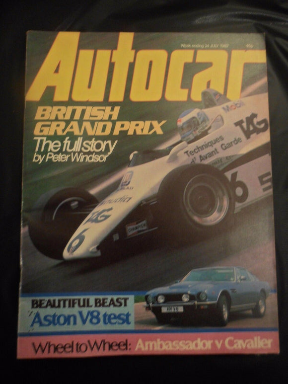 Autocar - w/e 24 July 1982 - Aston Martin V8