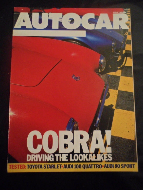 Autocar - w/e 3 July 1985 - Cobra