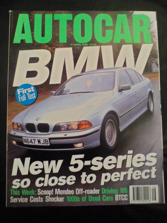 Autocar - 17 April 1996 - BMW 528i
