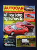 Autocar - 27th May 2009 - Evora vs Cayman - Jaguar XFR - 911 GT3 used