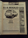 Autocar - w/e 3 April 1985 - Reliant Scimitar SS1