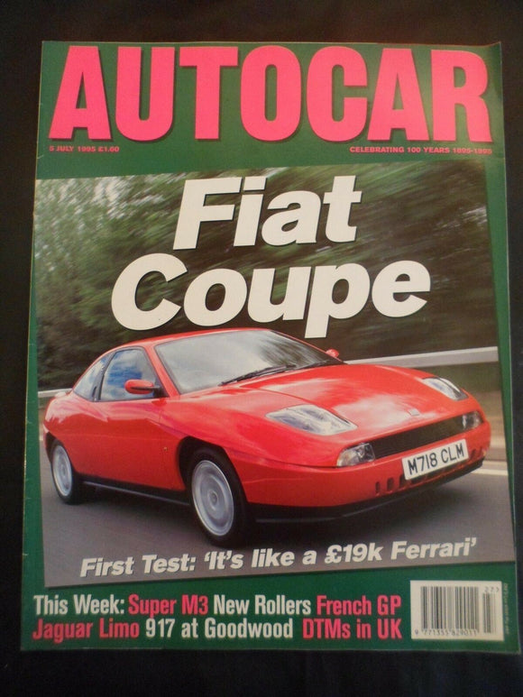 Autocar - 5 July 1995 - Fiat Coupe 16V Turbo