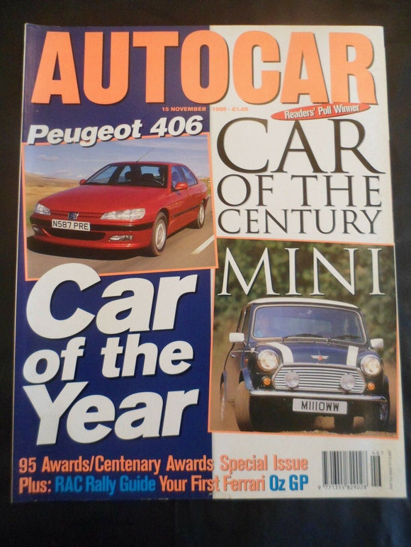 Autocar - 15 November 1995 - Mini - car of the Century -