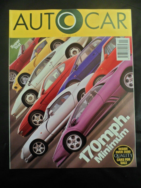 Autocar - 8 May 1996 - 170mph minimum