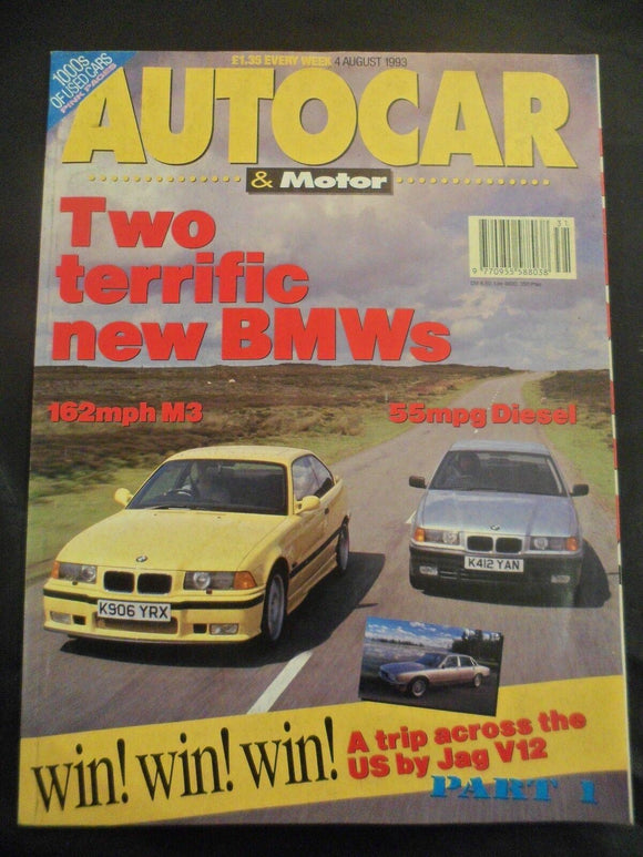 Autocar - 4 August 1993 - BMW M3