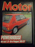 Motor - 31 August 1985 - Cheetah 205 1.9 GTi - Astra GTE - XJS