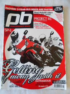 Performance Bikes - November 2005 - R1 - SP 1 -