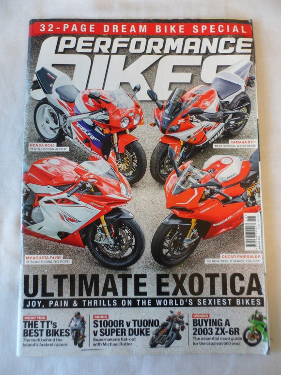 Performance Bikes - August 2014 - Dream bike special