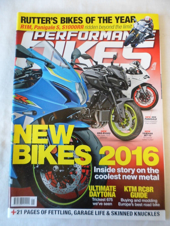 Performance Bikes - January 2016 - KTM RC8R guide - Panigale S