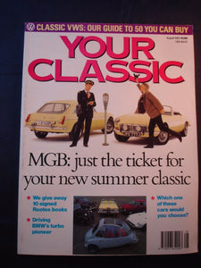 Your Classic - August 1990 - Classic VW - MGB