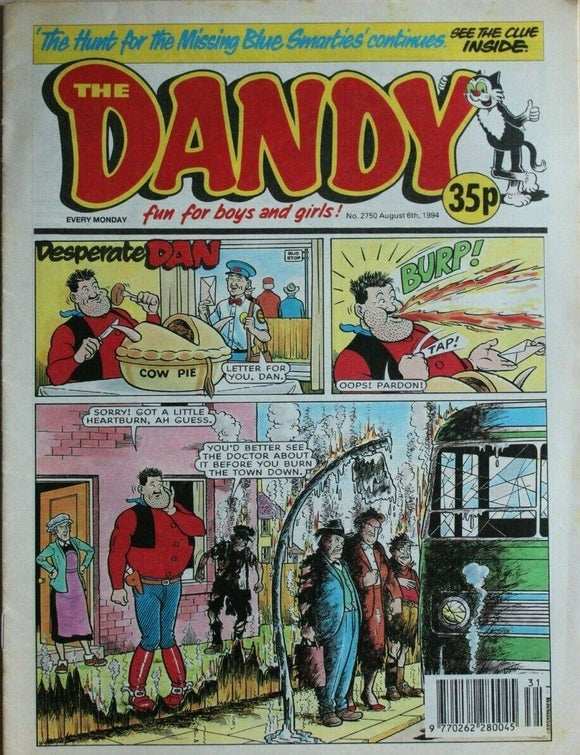 Dandy Comic # 2750 - 6 August 1994
